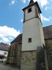 Turm der Michaelskirche Hilsbach