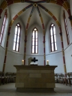 Chor der Michaelskirche Hilsbach (Innengewölbe von ca. 1300)
