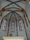 Chor der Michaelskirche Hilsbach (Innengewölbe von ca. 1300)