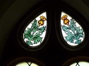 Fenster im Langhaus der Michaelskirche Hilsbach